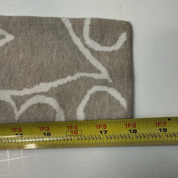 NWT Tahari Mock Neck Sweater Tan w/Hearts LongSleeve WMS S CozyStretch Valentine - Picture 11 of 11